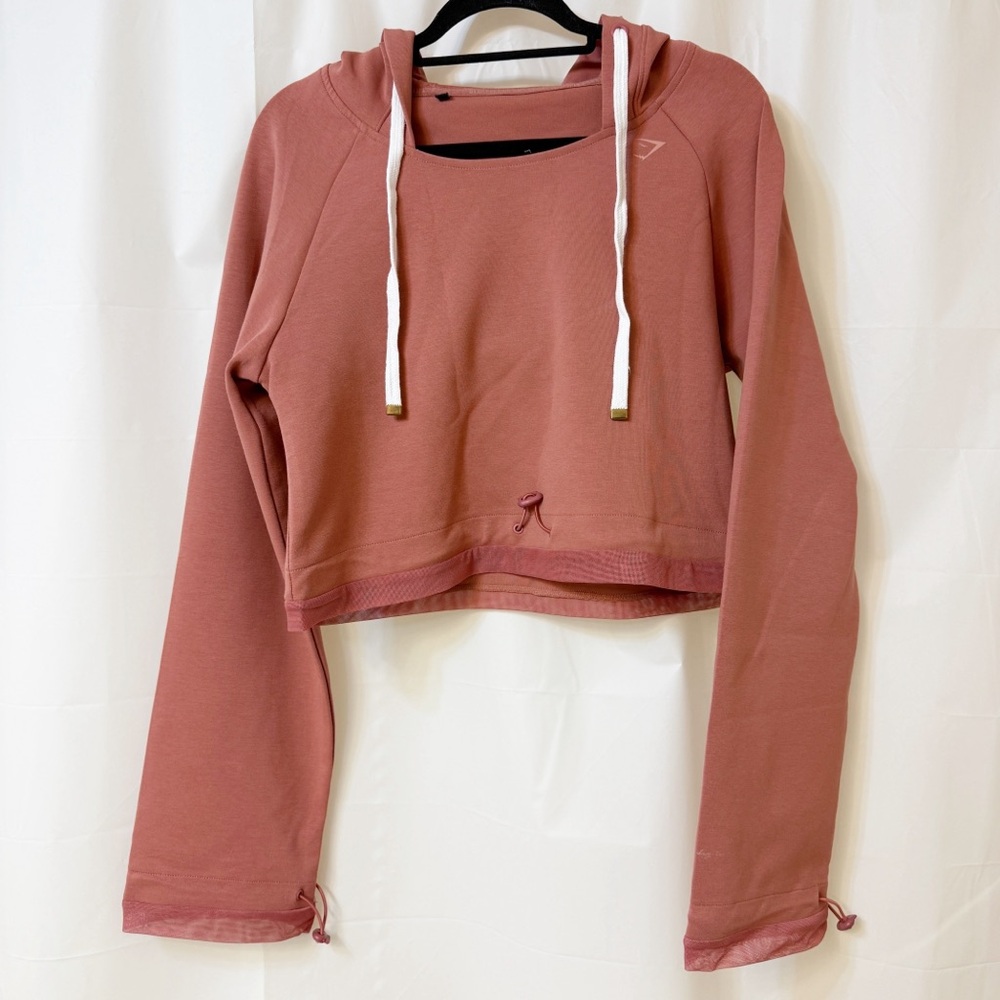 Gymshark Whitney Hoodie Moab Mountain Brick Medium